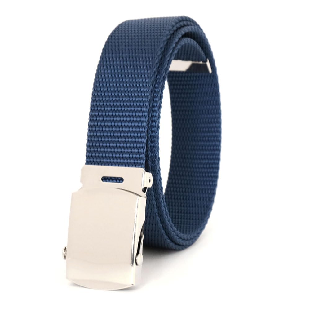 BEEL Work Nylon for Men and Adjustable 32mm Blue Belt, Belt, Women, Work, Waist, Sports, Size, Buckle,
