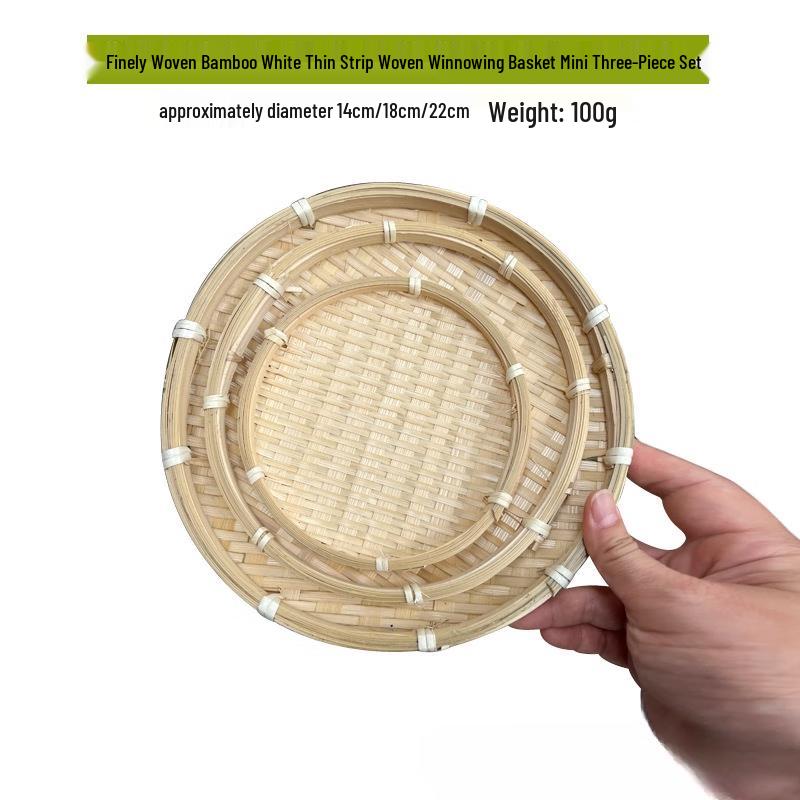 

Creative Handwoven Bamboo Side Plate