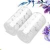 900 Pcs 10Mm Diameter Back Adhesive Tape White Waterproof Peel Stick Wall Decor Round Stickers Loop Hook Tape Diy