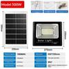Solar Powered Led Flood Light Ip67 Waterproof Super Bright Output For Outdoor Yard Patio Garden Driveway Lighting