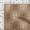 oneOone Cotton Flex Brown2 Fabric Asian Block Floral Dress Material Fabric Print Fabric By The Yard 40 Inch