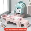 Foldable Infant Shampoo Recliner - Large Size Hair Washing Chair