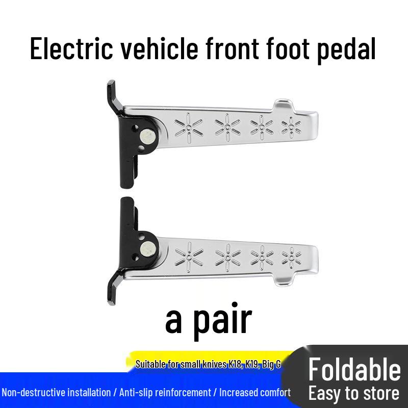 

Foldable Foot Pedal for Big G/K18/K19 Small Knife Electric Bike