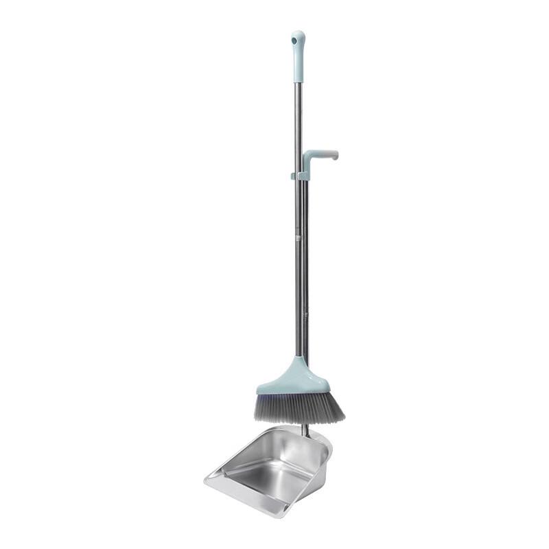 Household Stainless Steel Broom & Dustpan Set