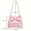 Elegant Bowknot Tote Bag For Women, Sweet Versatile Handbag Shoulder Bag