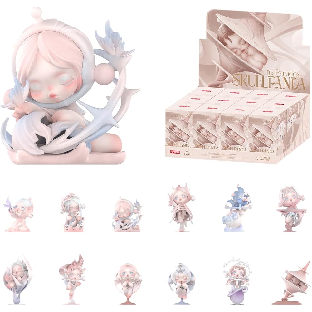 

Skullpanda The Paradox Series Assorted Box 12 Pieces Blind Box Figures PVC Premium Toy