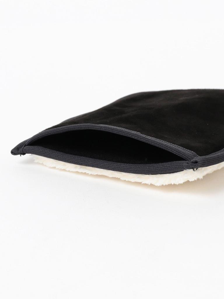 BEAMS F Silky Leather Polished Gloves 21650156231 BROWN R&D