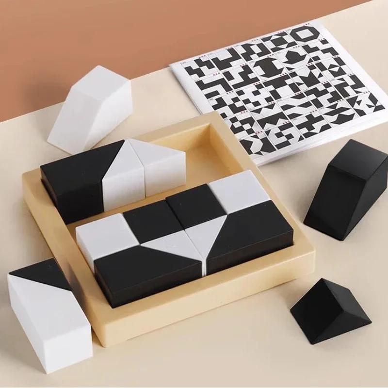 120 Level Hidden Block Puzzle: 3+ Years ABS Material Enhances Logic and Spatial Reasoning Suitable for 3-8 Year Olds Children