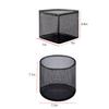 4/8PCS Pond Plant Baskets PVC Square Cylindrical Mesh Breathable Planting Bags For Outdoor Planting Aquatic Plants Lily Lotus