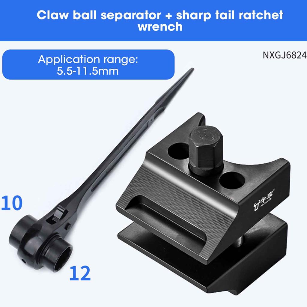 Car Suspension Strut Separator and Expander Tool Kit Car Suspension Strut Splitter Wheel Hub Steering Knuckle Expander Spreader