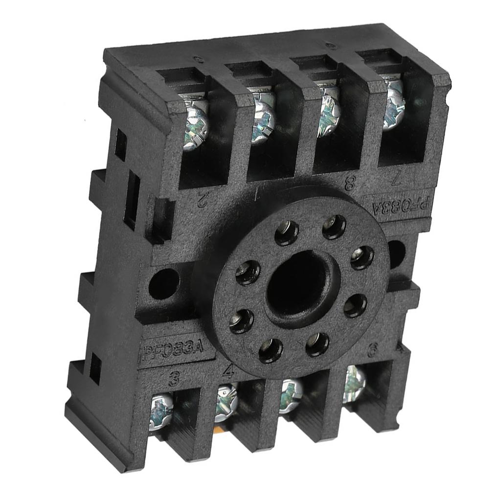 PF083A 8 Pins Power Relay Base Socket for MK2P AH3 Time Relay