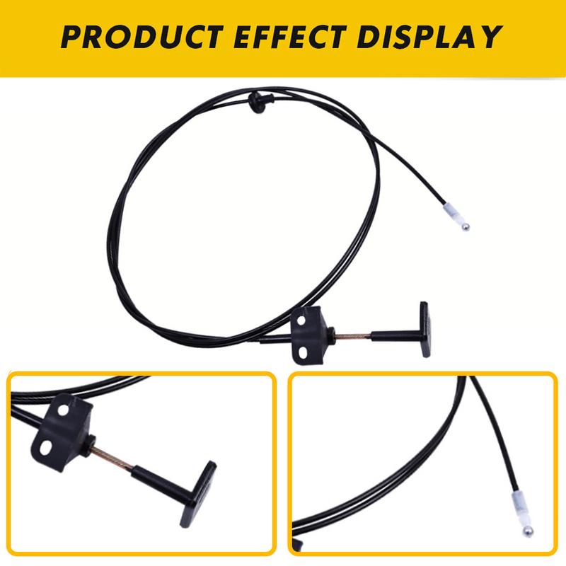 Hood Latch Release Cable Handle for 05-10 Jeep Grand Cherokee 06-10