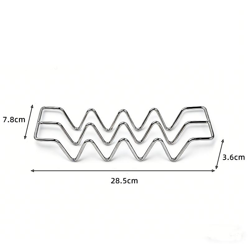 Stainless Steel Minimalist Creative Soap Dish Rack Draining Soap Holder For Kitchen Bathroom Countertop Sink Home Organizer 1Pc