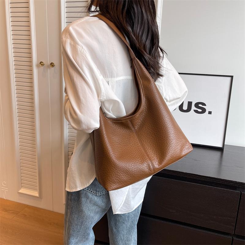 Tote Bag Women's New Versatile Large-capacity Commuter Bag Fashionable Shoulder Bag