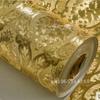 Luxury Classic Gold Wallpaper Roll Bedroom Living Room Relief Wall Gold Foil De Papel Damask Wallpapers Paper Parede Glitter
