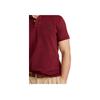 Polo Ralph Lauren Solid Color Logo Embroidered Short Sleeve Polo Shirt Men tops Burgundy 710794276-012