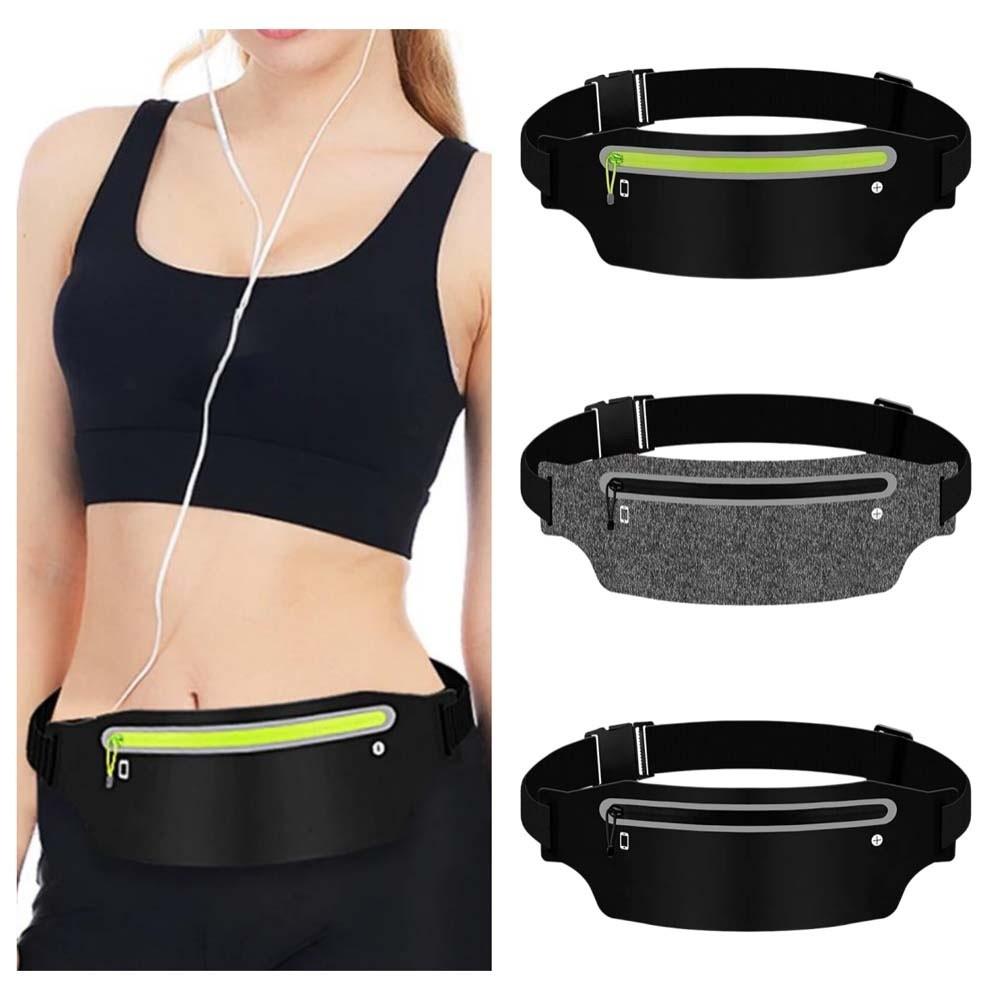 Slim Thin Waist Bag Waterproof Fanny Pack Sports Thin Phone Bag Chest Pack Bag  Outdoor Riding