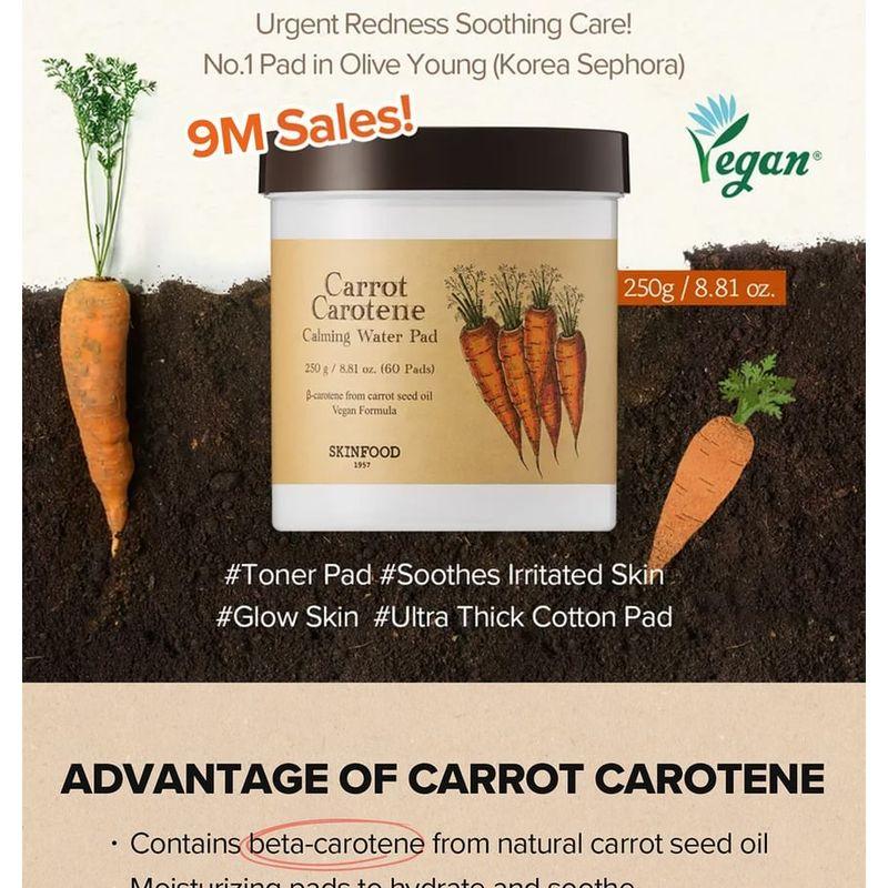 SKINFOOD - Carrot Carotene Calming Water Pad Mini