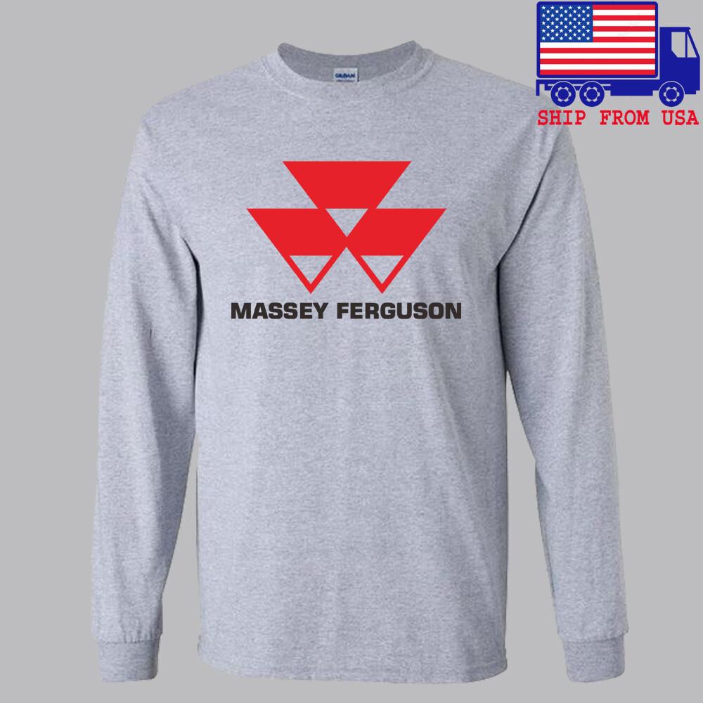 Massey Ferguson Tractor Grey Size S2XL Unisex T-Shirt XXXXL