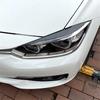 2pcs Car Front Headlight Eyebrow Eyelid For BMW F30 F32 F33 F34 F35 F31 318i 320i 2013- Headlamp Eyelids Eyebrows