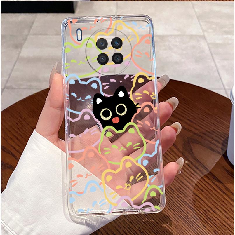 For Huawei Nova 8i Case Cute Luxury Funny Clear Soft TPU Silicone Cover For Huawei Honor 50 Honor50 Lite Nova8i 4G NTN-L22 Cases