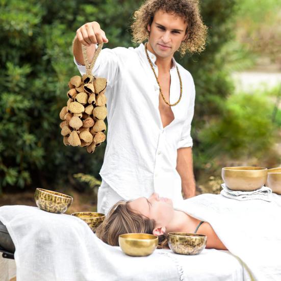 Cacho Seeds Rattle Bracelet Anklet African Shaker Nut Shell Bracelet Natural Percussion Musical Instruments