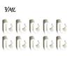 Easy Install String Light Hooks Pergola Cable Clip, Outdoor Wire Organizer Hook for 3-8mm Strings, Tool-Free Snap-On Garden Hangers Install,