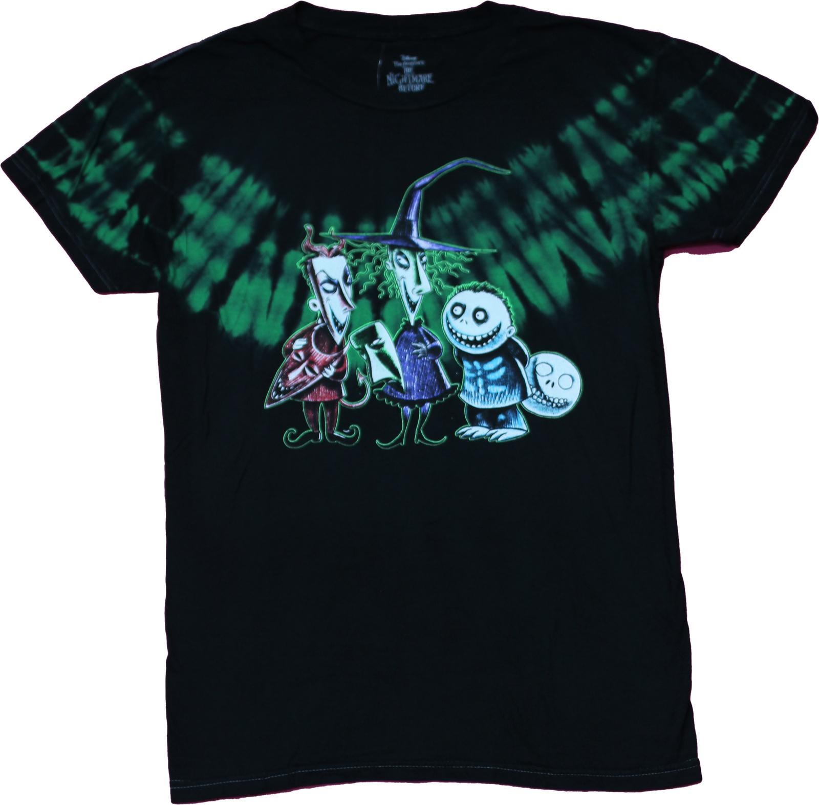 Nightmare Before Christmas New Adult T-Shirt -Shock Lock & barrel over XXXL