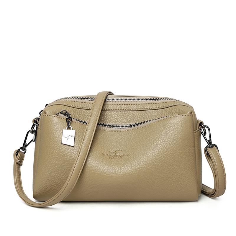 

Women s Bag Large Capacity Mobile Phone Bag PU Shoulder Crossbody Bag хакі