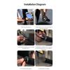 Walosphy HD Dual Bike Rearview Mirror 360° Rotatable Mountain Bike Side Mirror Ultralight Bike Handlebar End Mirror