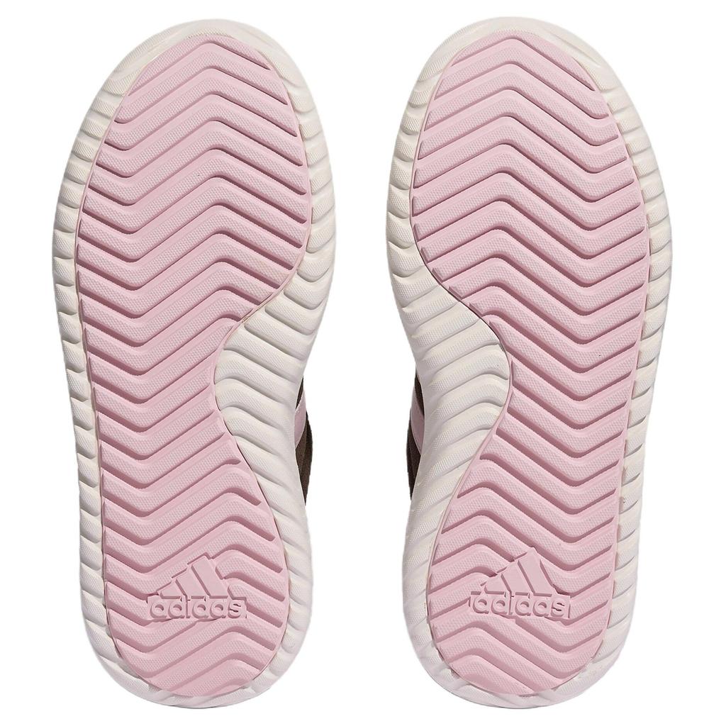 Adidas GRAND COURT PLATFORM Skateboard Shoes Women's Brown Pink KI5137