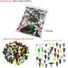 Accessories Mixed Color Plastic Auto Fastener Car Fastener Rivet Retainer Clip Car Bumper Clips