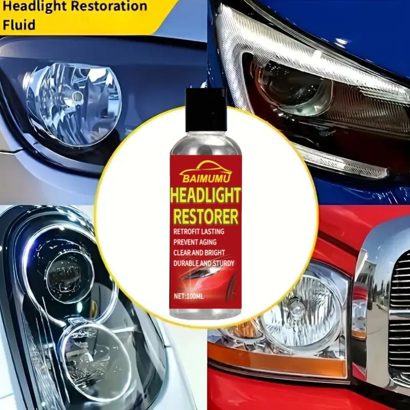Headlight Repair Liquid Auto Lamp Oxidation Scratch Enhancement Crystal Electroplating Coating Refurbishment Agent
