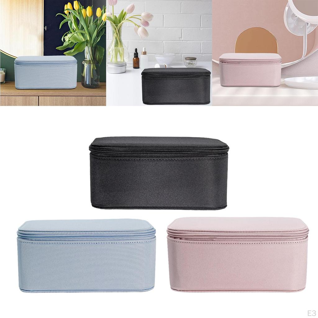 Multifunctional Makeup Bag, Organizer Oxford box Portable Small for Women Girls