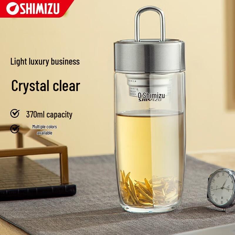 SM-8911 Portable Ceramic Travel Tea Mug, 370ml