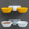 Detachable Pet Feeding Bowl Cute Pet Raised Feeder No Punching Cat Hanging Feeder  Pet Feeding