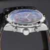 Men S Automatic Mechanical Watch with Leather Strap Fashion Wristwatch Calendar Date Display