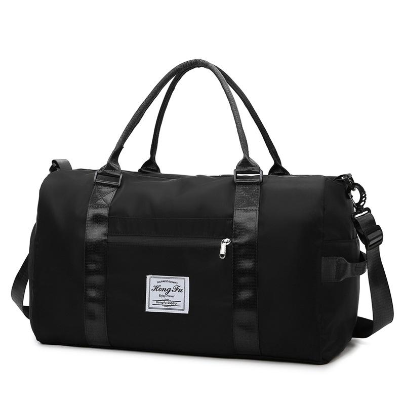 Oblique span sports fitness bag dry and wet separation portable travel bag large capacity travel luggage storage bag