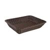 Woven Pattern Kitchen Storage Basket Multicolor Bread Fruit Tray Organization Box  Home Shop Hotel