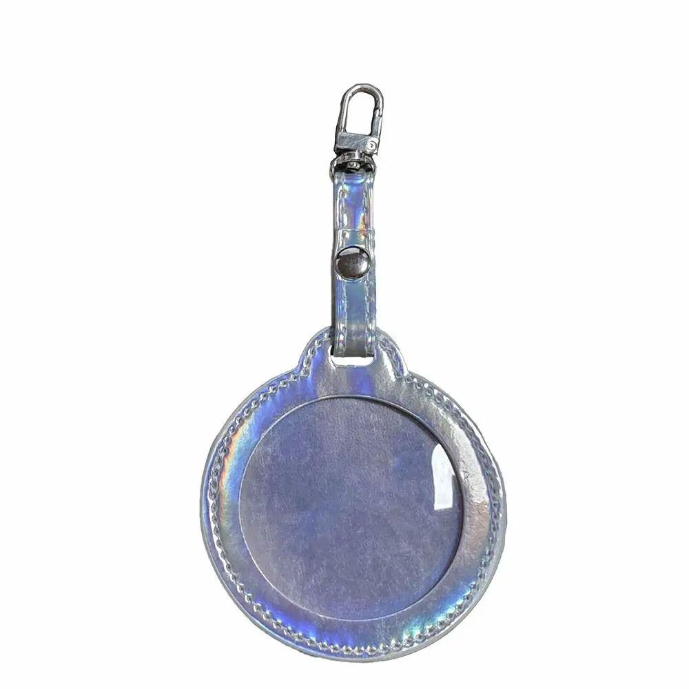 PU Badge Storage Bag Badge Display Single Badge Itabag Creative Transparent Round Bag  Children