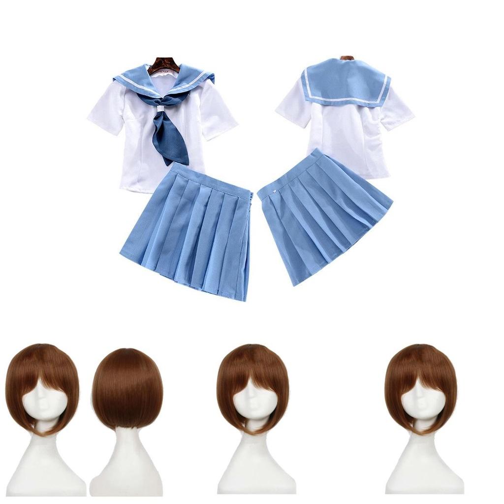 Kill La Kill Mako Mankanshoku Cosplay Costume Stylish Jk School Uniform With Exquisite Workmanship