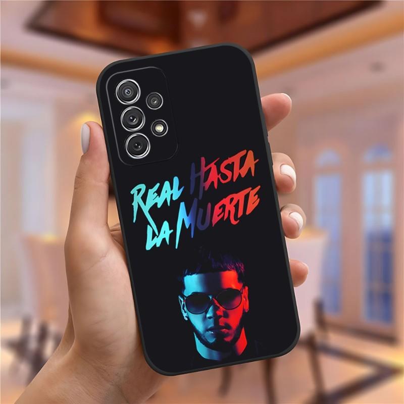 

Чехол для телефона с изображением рэпера Anuel AA для Samsung Galaxy S23 S22 S10 S20 S30 S21 S8 S9 Pro Plus Ultra Fe Дизайн Задняя крышка Samsung S8