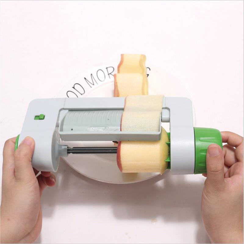 Fruit Manual Slicers Multifunctional Safety Round Sheet Peeler Vegetable Apple Peeler Corer Gadget Kitchen Accessories