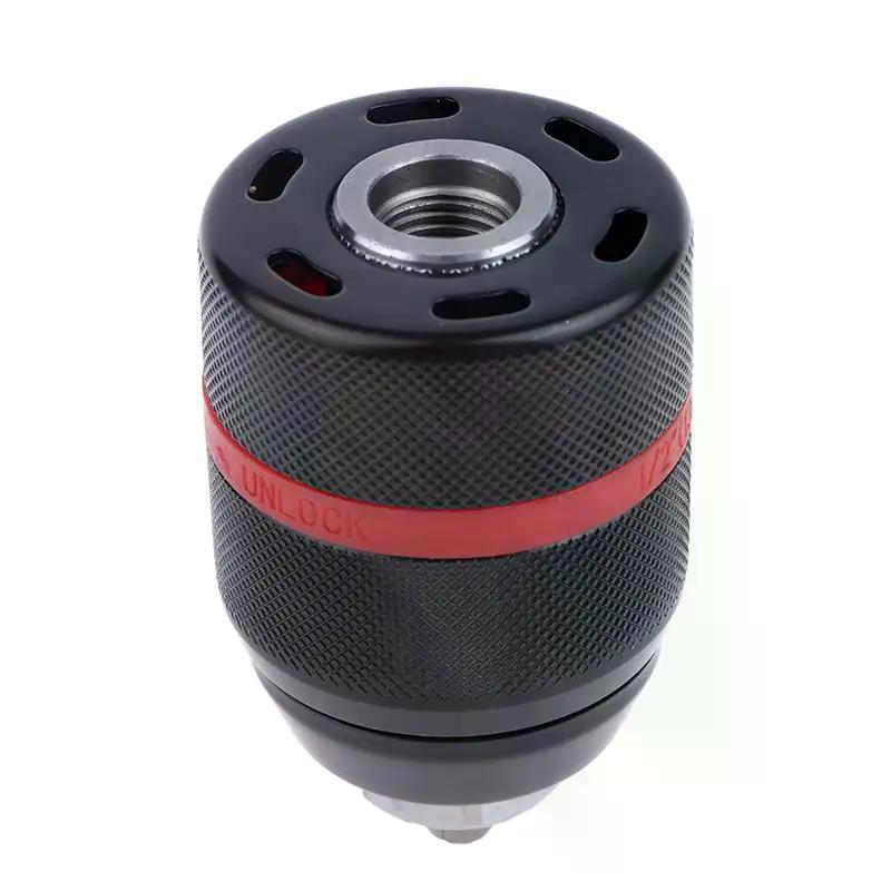 Exceptional 2025 Metal Drill Chuck, Keyless Design with 13mm Ratchet Self-lock, Suitable for 1/2-20UNF Threaded Tools