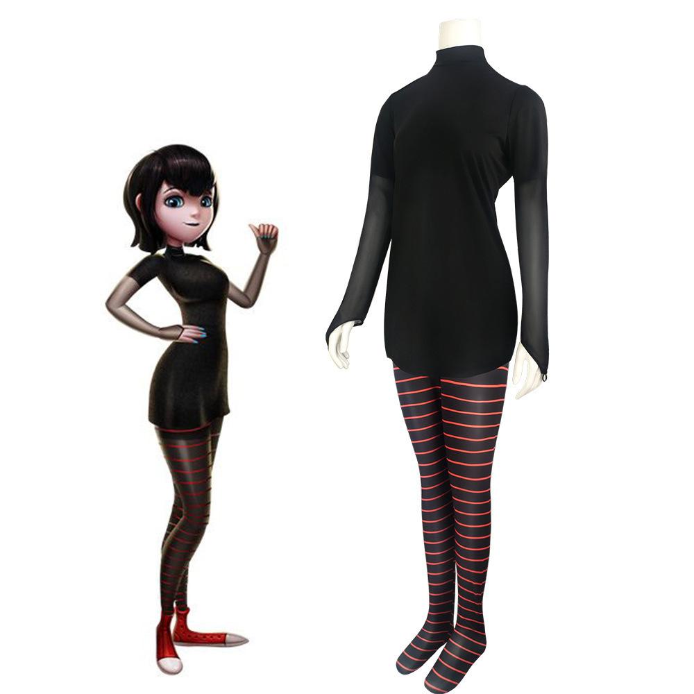 Mavis Casual Cosplay Outfit, Hotel Transylvania Anime Character Daily Performance Costume