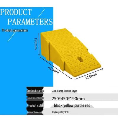 Portable Plastic Curb Ramp Mat