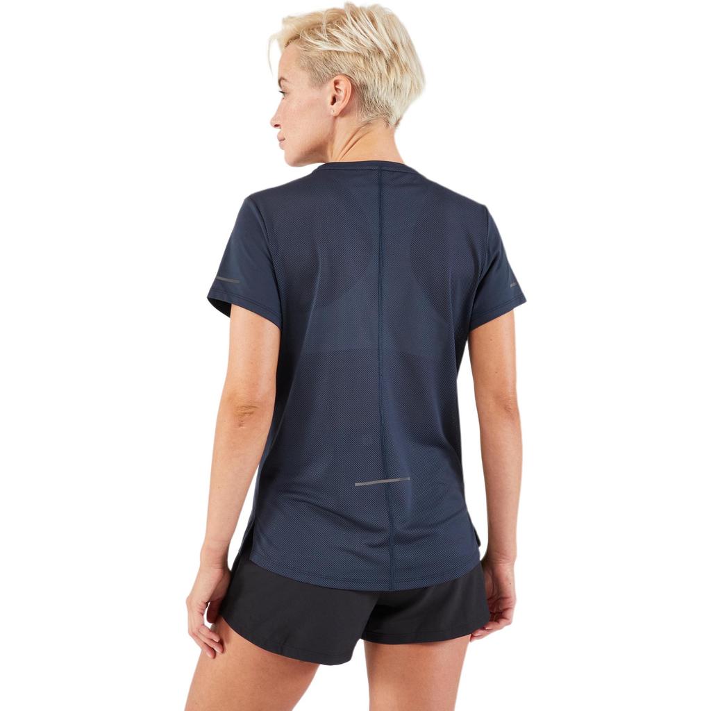 DECATHLON 500 Breathable Dry Short Sleeve T-Shirt Women's Dark Blue