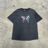 Vintage 1989 Grateful Dead Dancing Skeletons Faded Black T-Shirt Size XL BandTee