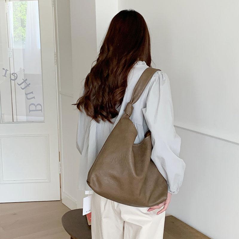 Большая вместительная сумка через плечо женская новая корейская версия модная — фото 10