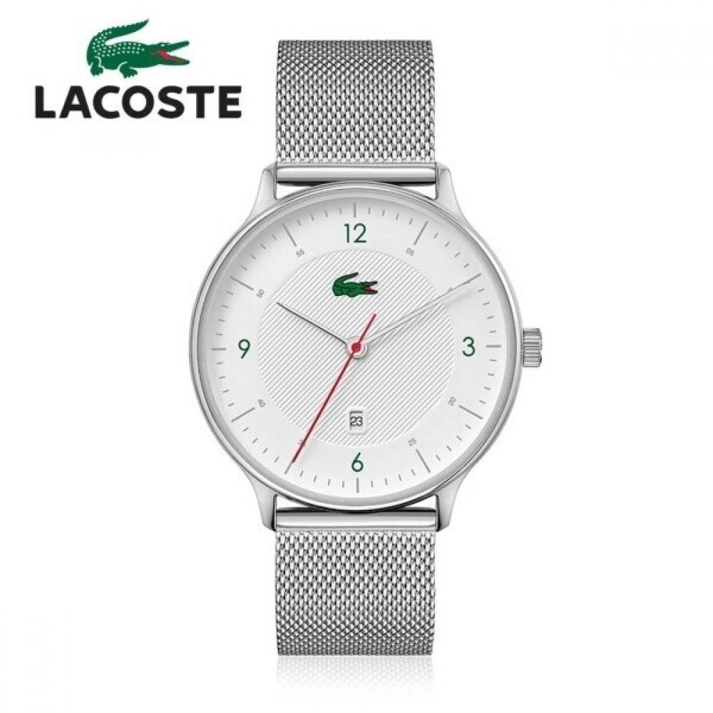 

Lacoste Мужские S часы Кварцевые Сетчатый White dial (42mm)